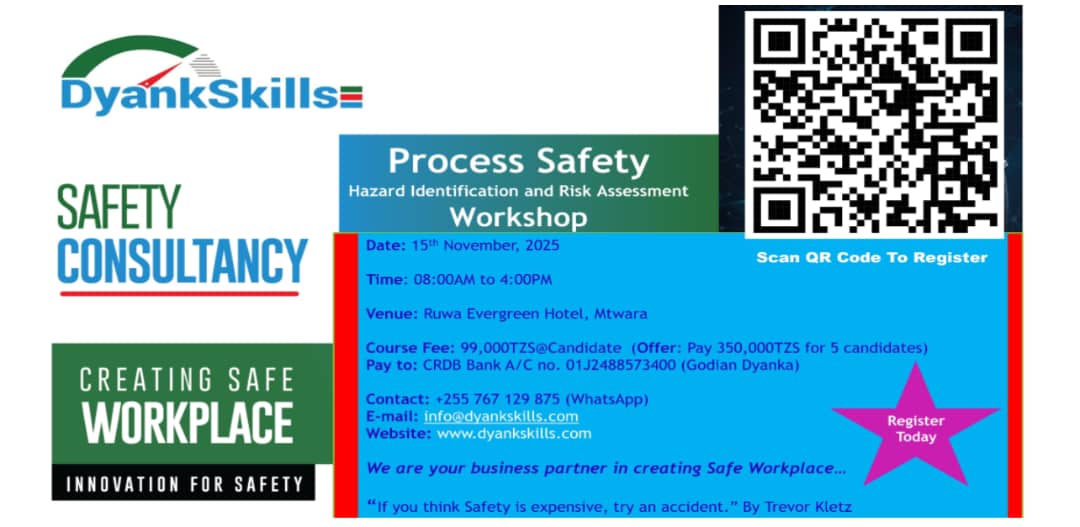 Process Safety - Hazard Identification and risk assessment Workshop