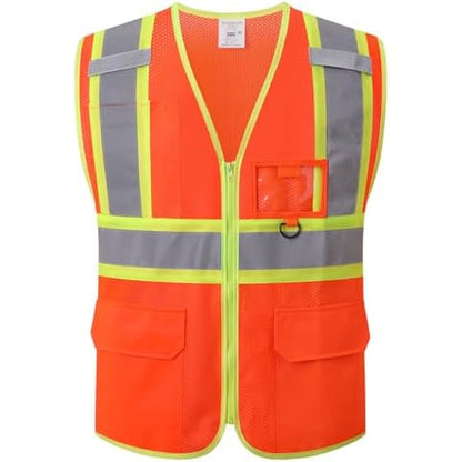 Reflective Vest (Zipped)