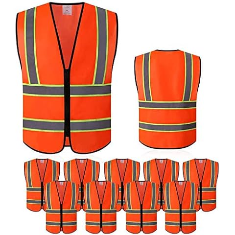 Reflective Vest (Zipped)