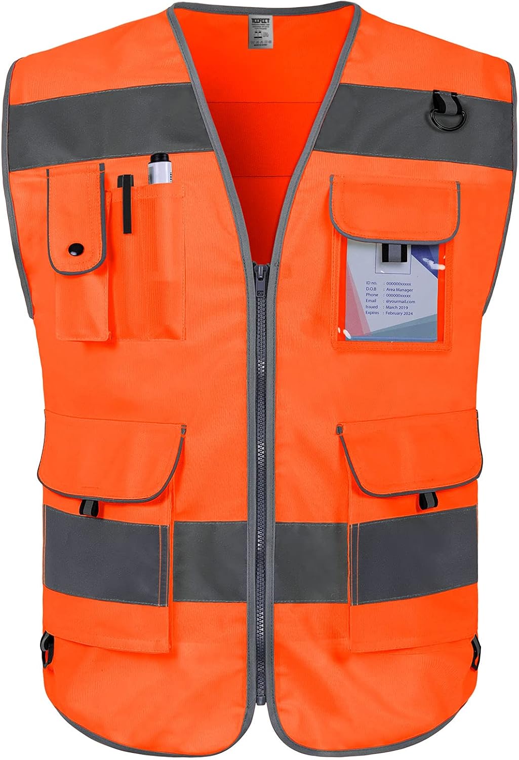 Reflective Vest (Zipped)