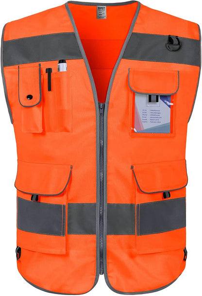 Reflective Vest (Zipped)