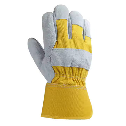 Leather Safety Work Gloves