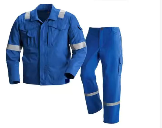 Coverall (Blue Uniform) - Work Safety Protective Gear