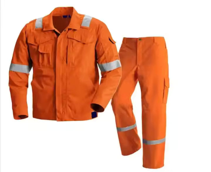 Coverall (Orange) - Work Safety Protective Gear